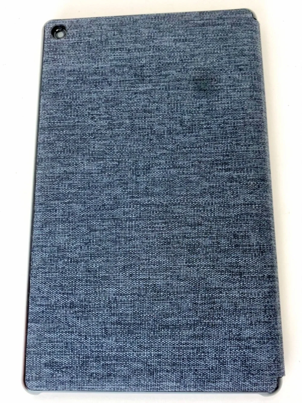 New Amazon Fire HD8 Folio Cover - Charcoal Grey Textured in Original Pkg